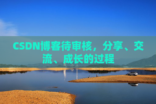 CSDN博客待审核，分享、交流、成长的过程